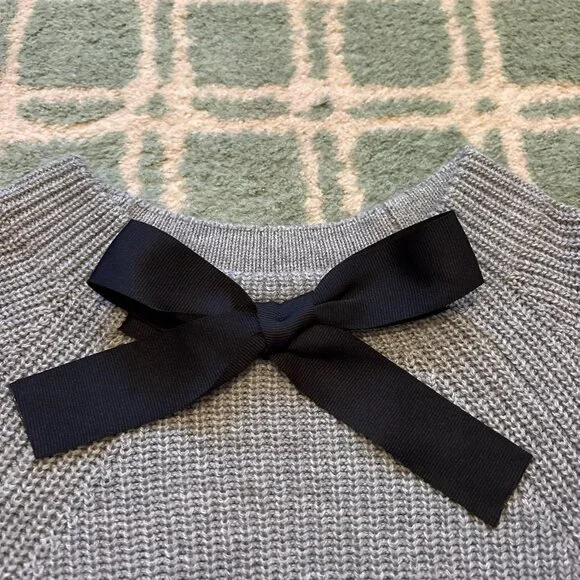 J.Crew Factory Bow Collar Sweater S - Picture 2 of 7